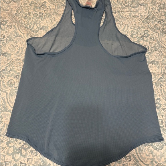 Gymshark Blue Tank Top Men's Muscle Tank racer back size small - Picture 2 of 3